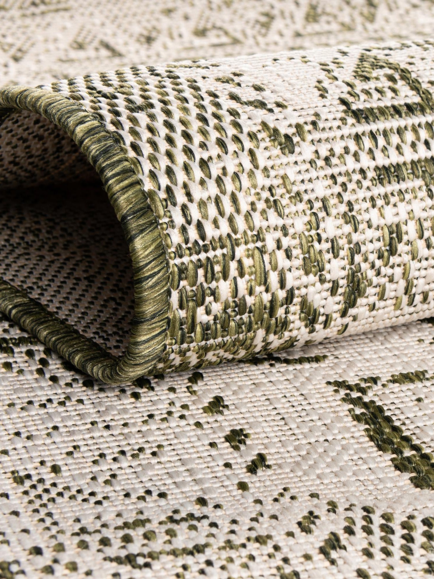 Green 10' x 13' 1 Outdoor Aztec Rectangle Area Rug Weather Resistant for Patio, Deck, Terrace, Balcony, Porch 100% Polypropylene Traditional Carpet Mat for Sale at Rug Engine