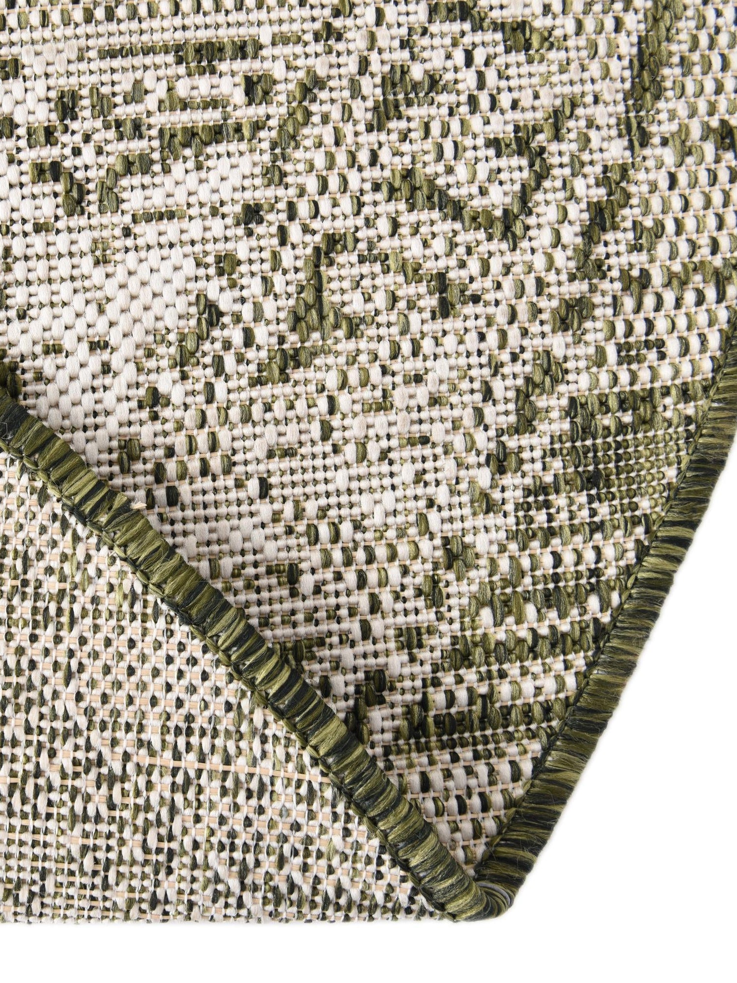 Green 3' 1 x 5' 3 Outdoor Aztec Oval Area Rug Weather Resistant for Patio, Deck, Terrace, Balcony, Porch 100% Polypropylene Traditional Carpet Mat for Sale at Rug Engine