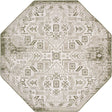 Green 7' 10 x 7' 10 Outdoor Aztec Octagon Area Rug Weather Resistant for Patio, Deck, Terrace, Balcony, Porch 100% Polypropylene Traditional Carpet Mat for Sale at Rug Engine