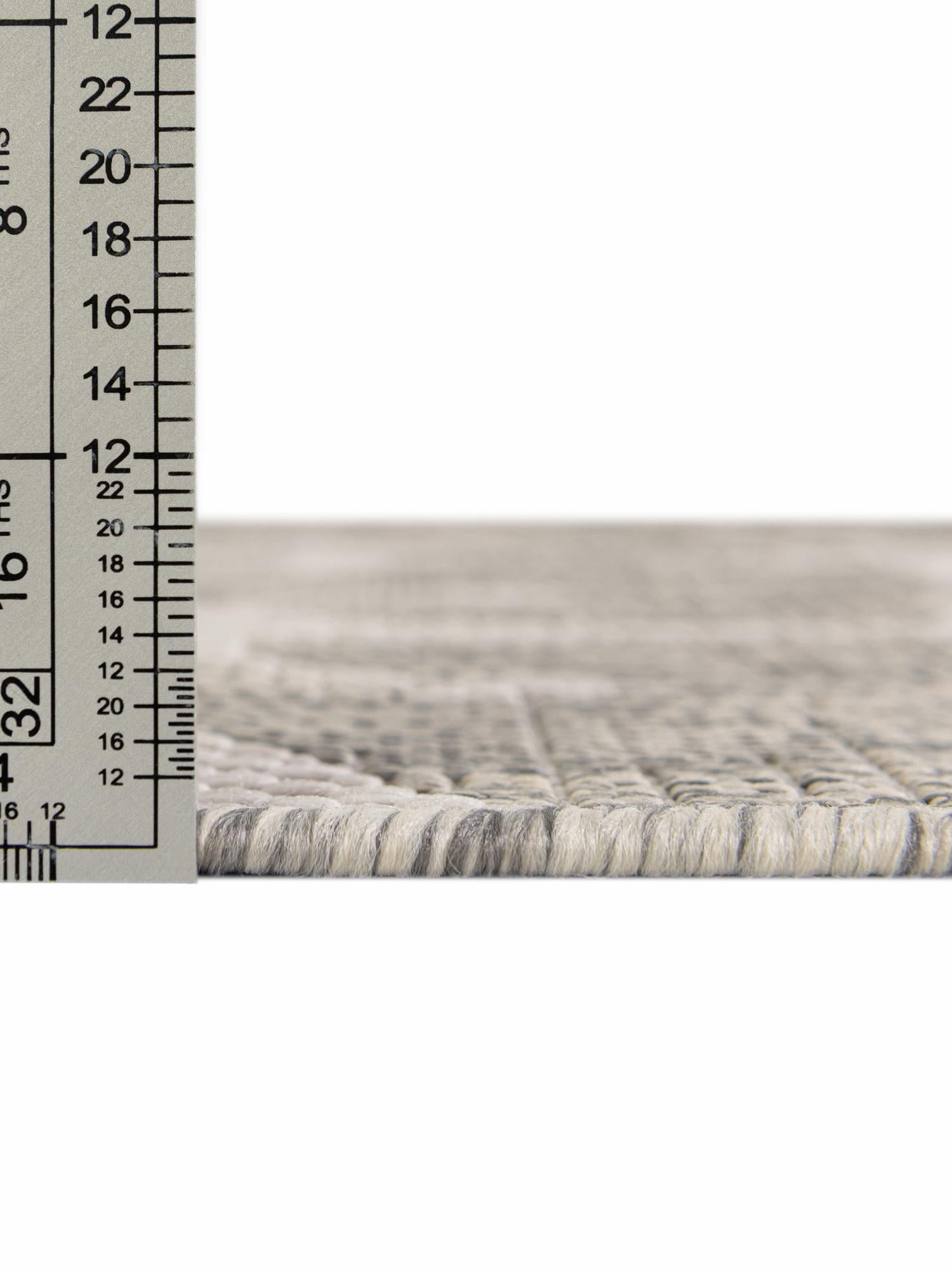 Gray 7' 10 x 11' Outdoor Coastal Rectangle Area Rug Weather Resistant for Patio, Deck, Terrace, Balcony, Porch 100% Polypropylene Coastal Decor Carpet for Sale at Rug Engine