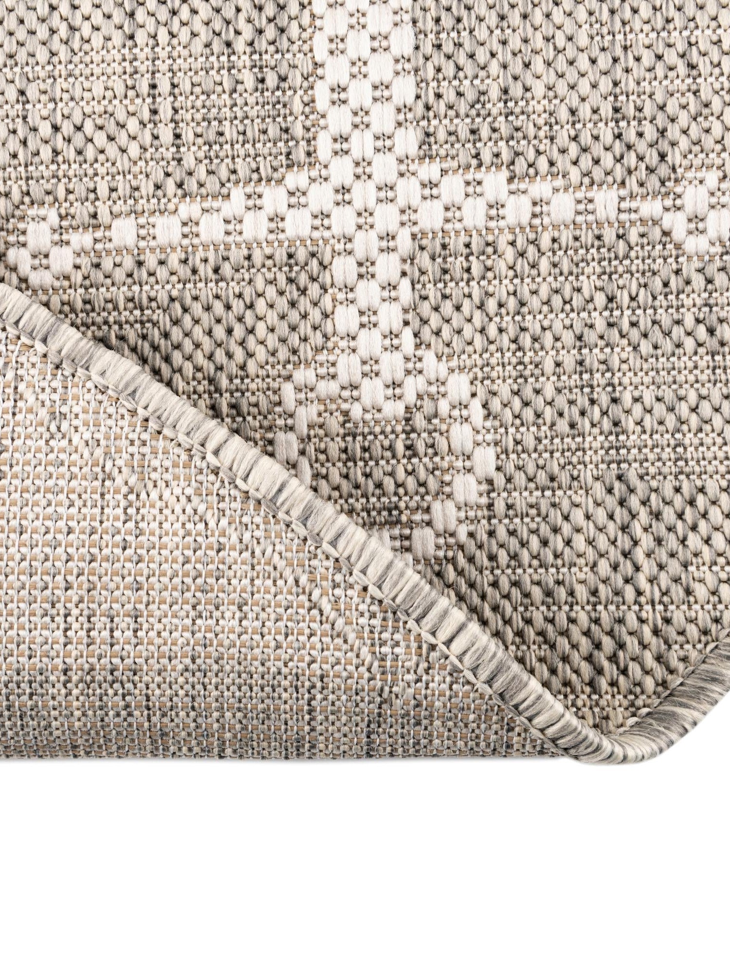 Gray 13' 1 x 13' 1 Outdoor Coastal Round Area Rug Weather Resistant for Patio, Deck, Terrace, Balcony, Porch 100% Polypropylene Coastal Decor Carpet for Sale at Rug Engine