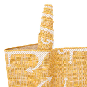 Yellow 13' 1 x 13' 1 Outdoor Coastal Round Area Rug Weather Resistant for Patio, Deck, Terrace, Balcony, Porch 100% Polypropylene Coastal Decor Carpet for Sale at Rug Engine