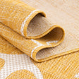 Yellow 2' 7 x 12' Outdoor Coastal Runner Area Rug Weather Resistant for Patio, Deck, Terrace, Balcony, Porch 100% Polypropylene Coastal Decor Carpet for Sale at Rug Engine