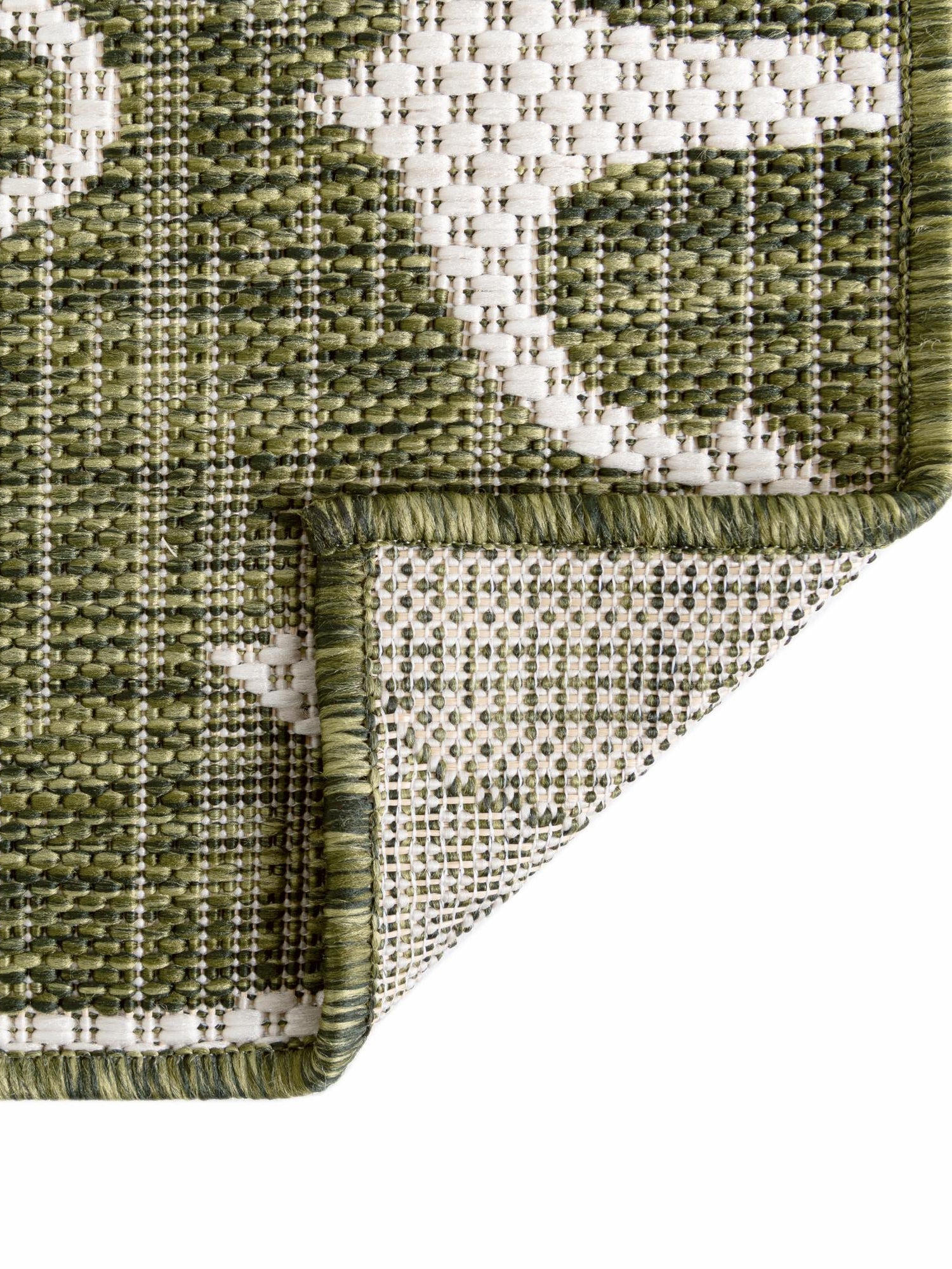 Green 5' 3 x 5' 3 Outdoor Coastal Octagon Area Rug Weather Resistant for Patio, Deck, Terrace, Balcony, Porch 100% Polypropylene Coastal Decor Carpet for Sale at Rug Engine