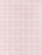 Pink 10' x 13' 1 Outdoor Coastal Rectangle Area Rug Weather Resistant for Patio, Deck, Terrace, Balcony, Porch 100% Polypropylene Coastal Decor Carpet for Sale at Rug Engine