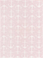 Pink 7' 10 x 11' Outdoor Coastal Rectangle Area Rug Weather Resistant for Patio, Deck, Terrace, Balcony, Porch 100% Polypropylene Coastal Decor Carpet for Sale at Rug Engine