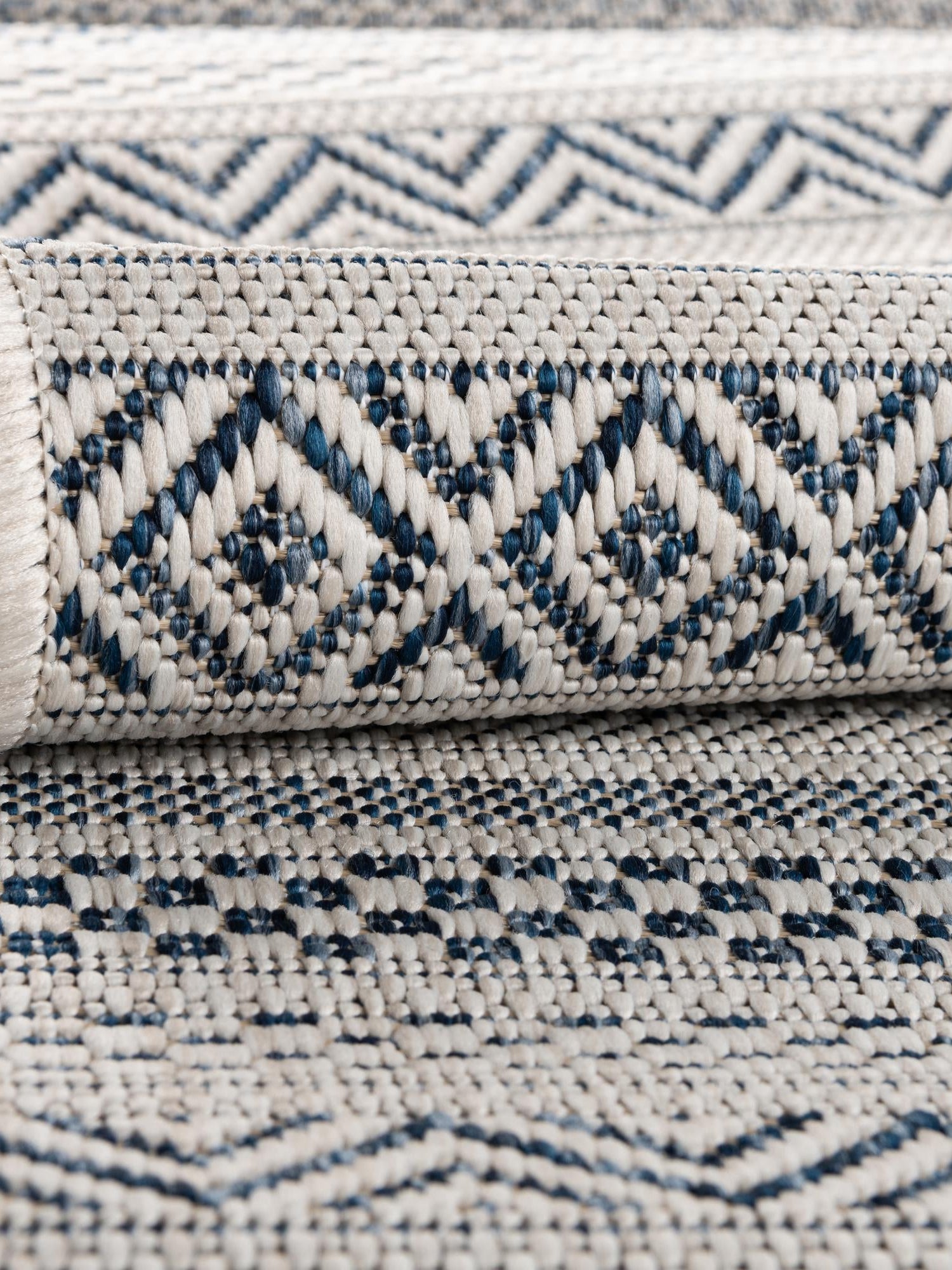 Light Blue 7' 10 x 10' Outdoor Striped Oval Area Rug Weather Resistant for Patio, Deck, Terrace, Balcony, Porch Geometric Pattern Waterproof Carpet for Sale at Rug Engine