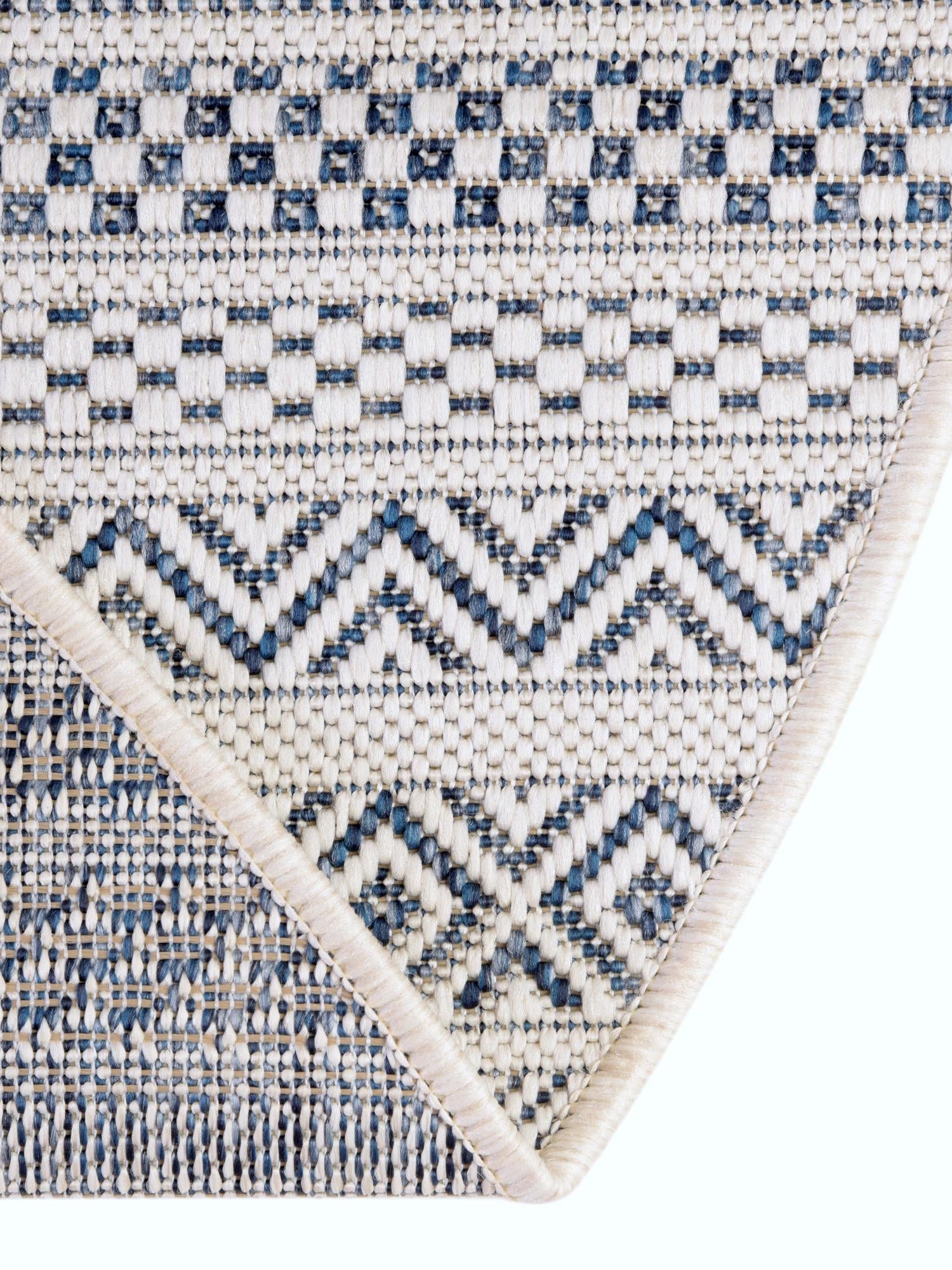 Light Blue 7' 10 x 10' Outdoor Striped Oval Area Rug Weather Resistant for Patio, Deck, Terrace, Balcony, Porch Geometric Pattern Waterproof Carpet for Sale at Rug Engine