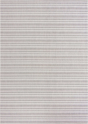 Beige 10' x 14' 1 Outdoor Striped Rectangle Area Rug Weather Resistant for Patio, Deck, Terrace, Balcony, Porch Geometric Pattern Waterproof Carpet for Sale at Rug Engine