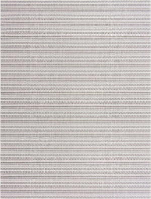 Beige 10' x 13' 1 Outdoor Striped Rectangle Area Rug Weather Resistant for Patio, Deck, Terrace, Balcony, Porch Geometric Pattern Waterproof Carpet for Sale at Rug Engine