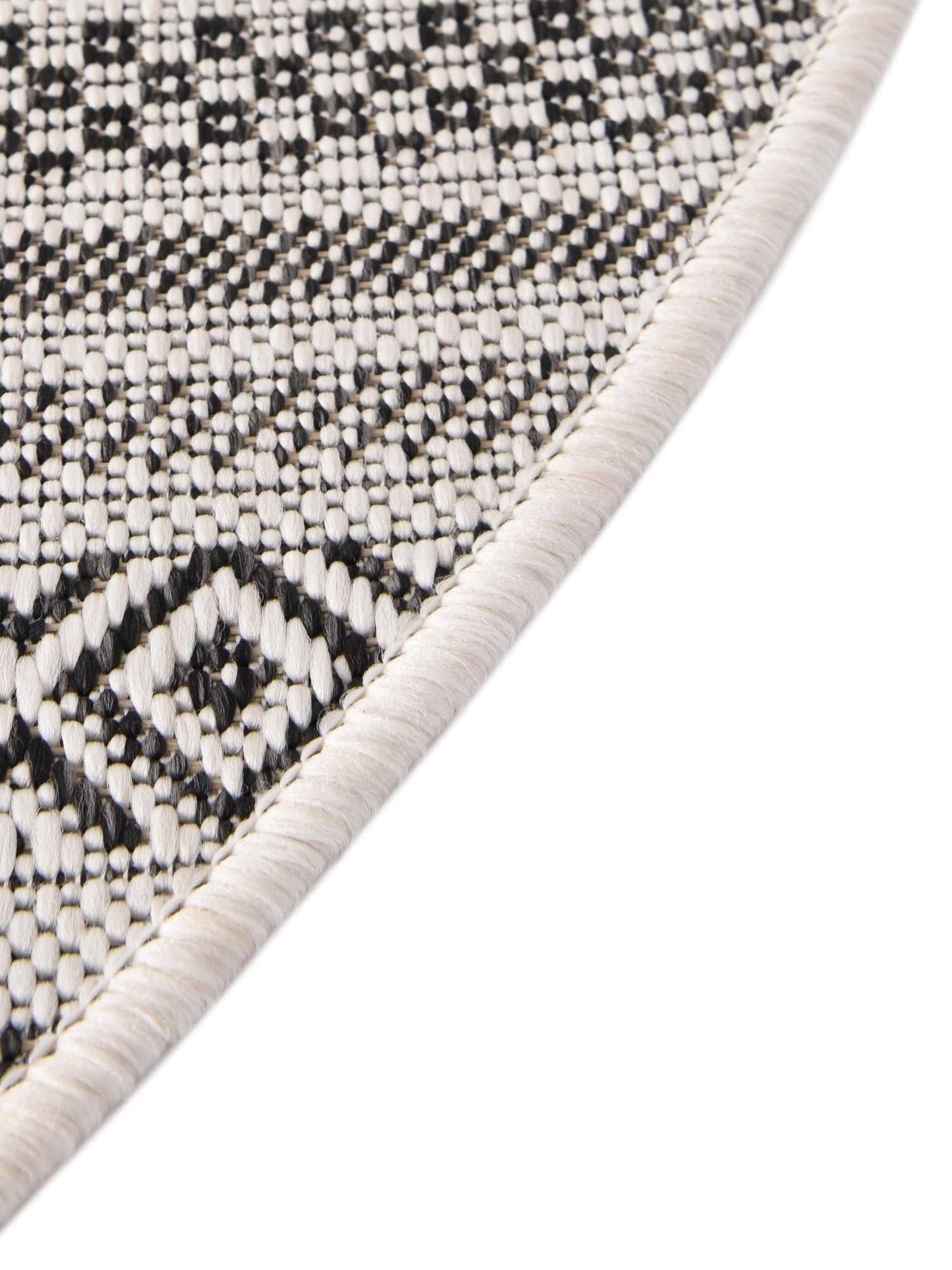 Beige 7' 10 x 10' Outdoor Striped Oval Area Rug Weather Resistant for Patio, Deck, Terrace, Balcony, Porch Geometric Pattern Waterproof Carpet for Sale at Rug Engine