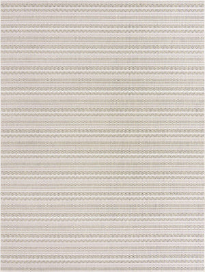 Green 9' x 12' Outdoor Striped Rectangle Area Rug Weather Resistant for Patio, Deck, Terrace, Balcony, Porch Geometric Pattern Waterproof Carpet for Sale at Rug Engine