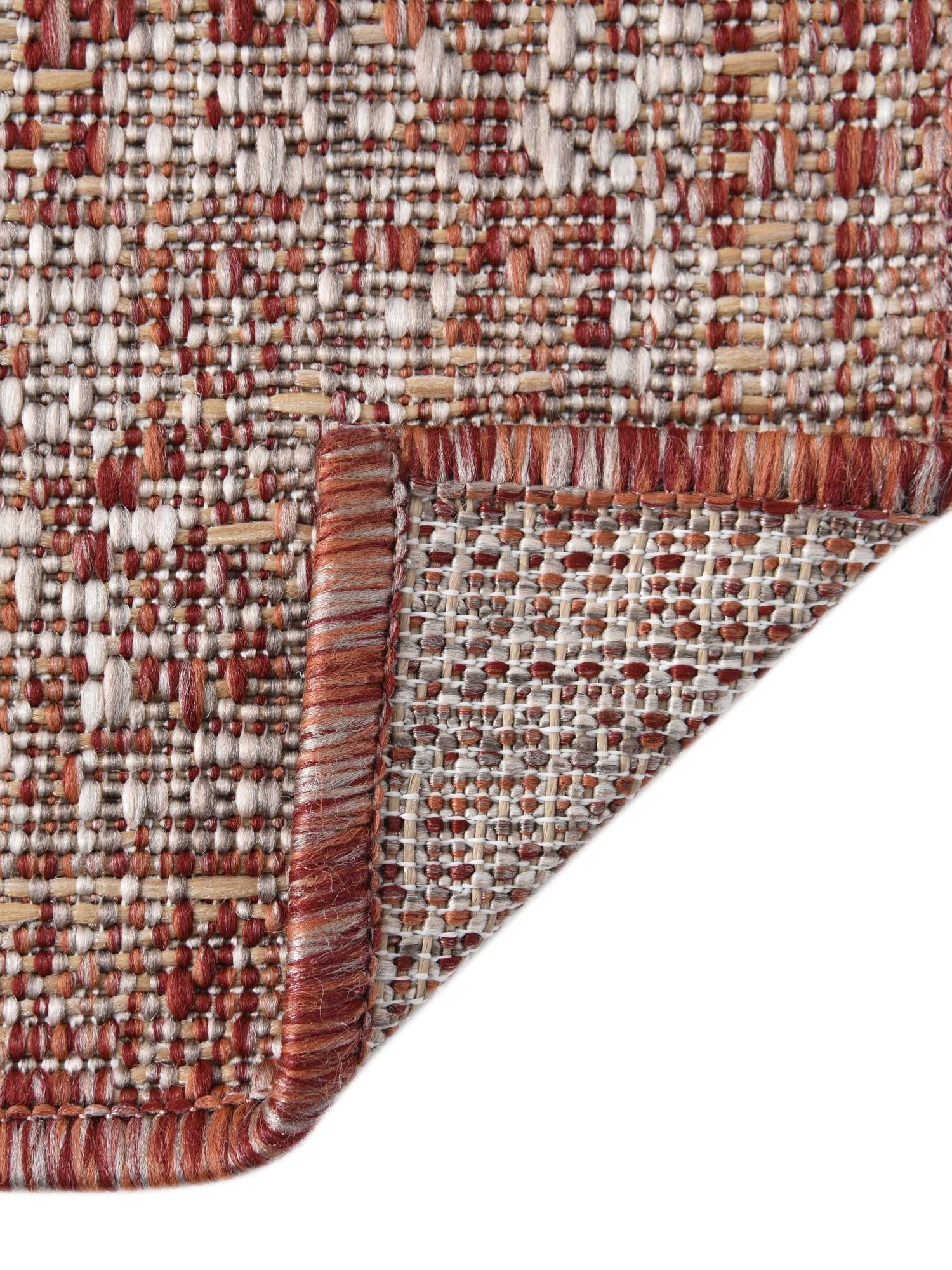 Rust Red 2' x 3' 1 Outdoor Traditional Rectangle Area Rug Weather Resistant for Patio, Deck, Terrace, Balcony, Porch Classical Design Outside Carpet for Sale at Rug Engine