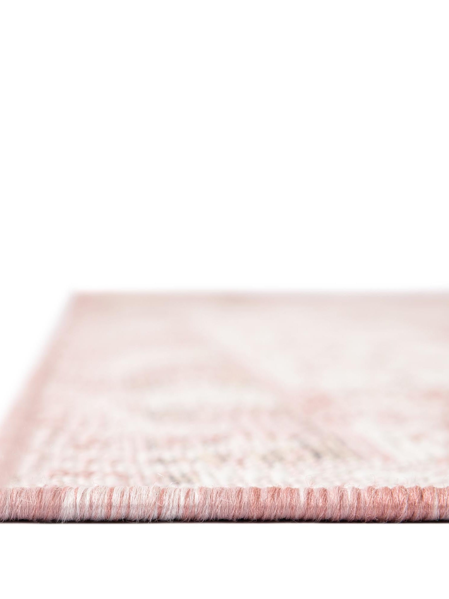 Pink 6' 1 x 9' Outdoor Traditional Rectangle Area Rug Weather Resistant for Patio, Deck, Terrace, Balcony, Porch Classical Design Outside Carpet for Sale at Rug Engine