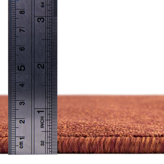 Terracotta 7' 10 x 10' Everyday Solid Rectangle Area Rug 100% Polypropylene With Felt Backing Easy Clean Simple Carpet for Minimalist Room Decorating for Sale at Rug Engine