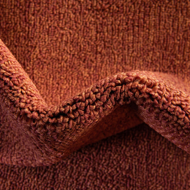 Terracotta 7' 10 x 10' Everyday Solid Rectangle Area Rug 100% Polypropylene With Felt Backing Easy Clean Simple Carpet for Minimalist Room Decorating for Sale at Rug Engine