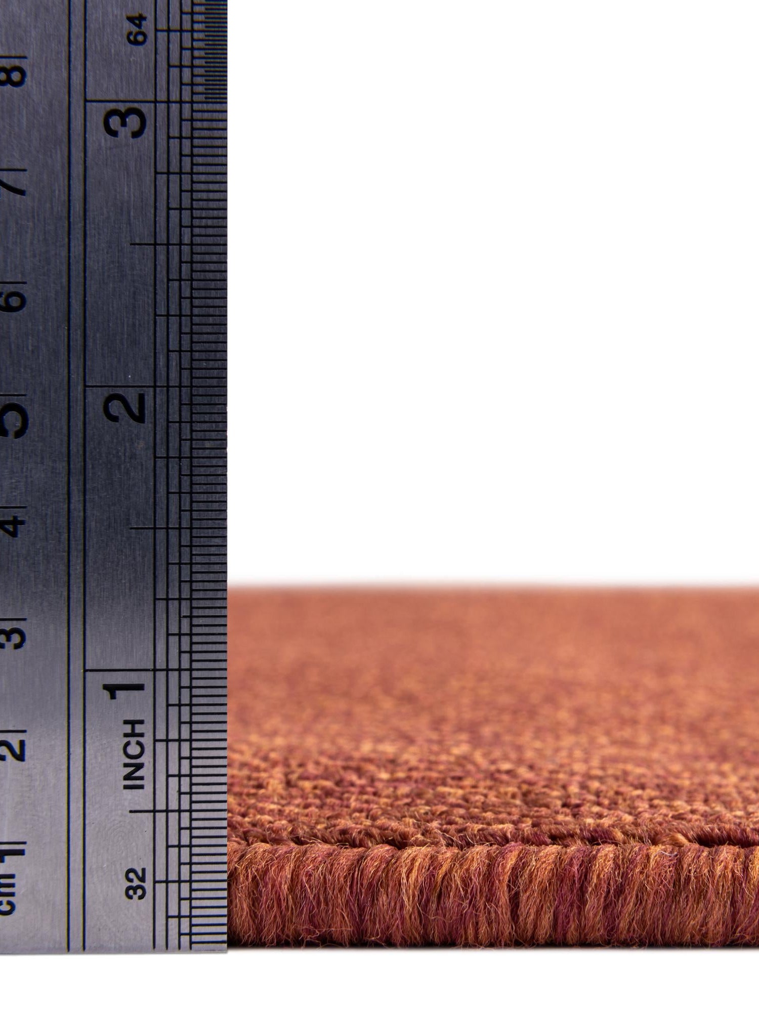 Terracotta 3' 3 x 3' 3 Everyday Solid Square Area Rug 100% Polypropylene With Felt Backing Easy Clean Simple Carpet for Minimalist Room Decorating for Sale at Rug Engine