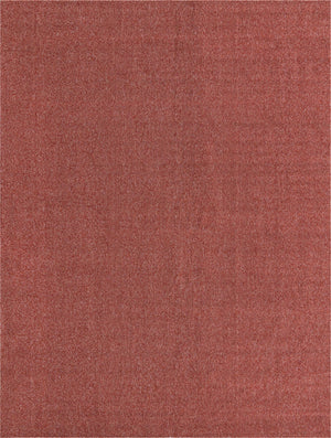 Rust Red 9' x 12' Everyday Solid Rectangle Area Rug 100% Polypropylene With Felt Backing Easy Clean Simple Carpet for Minimalist Room Decorating for Sale at Rug Engine