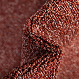 Rust Red 7' 10 x 11' Everyday Solid Rectangle Area Rug 100% Polypropylene With Felt Backing Easy Clean Simple Carpet for Minimalist Room Decorating for Sale at Rug Engine