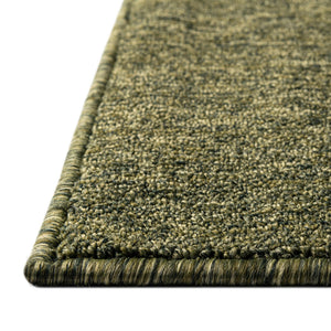 Pickle Green 3' 3 x 3' 3 Everyday Solid Square Area Rug 100% Polypropylene With Felt Backing Easy Clean Simple Carpet for Minimalist Room Decorating for Sale at Rug Engine