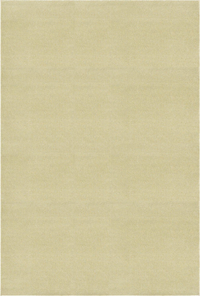 Pastel Green 6' x 9' Everyday Solid Rectangle Area Rug 100% Polypropylene With Felt Backing Easy Clean Simple Carpet for Minimalist Room Decorating for Sale at Rug Engine