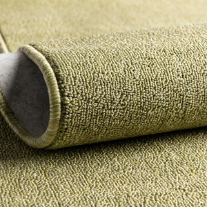 Pastel Green 5' 3 x 8' Everyday Solid Rectangle Area Rug 100% Polypropylene With Felt Backing Easy Clean Simple Carpet for Minimalist Room Decorating for Sale at Rug Engine