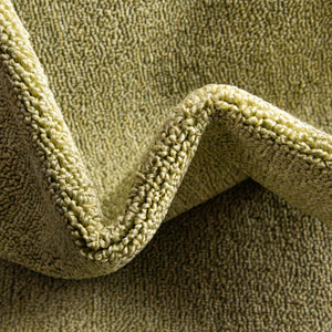 Pastel Green 5' 3 x 8' Everyday Solid Rectangle Area Rug 100% Polypropylene With Felt Backing Easy Clean Simple Carpet for Minimalist Room Decorating for Sale at Rug Engine