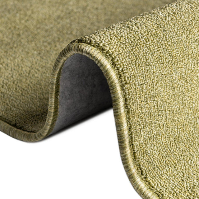 Pastel Green 5' 3 x 5' 3 Everyday Solid Square Area Rug 100% Polypropylene With Felt Backing Easy Clean Simple Carpet for Minimalist Room Decorating for Sale at Rug Engine