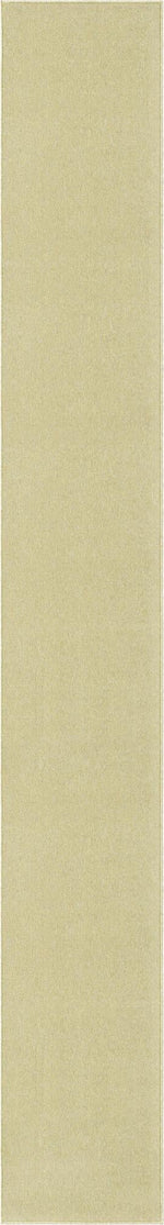 Pastel Green 2' 6 x 20' Everyday Solid Runner Area Rug 100% Polypropylene With Felt Backing Easy Clean Simple Carpet for Minimalist Room Decorating for Sale at Rug Engine