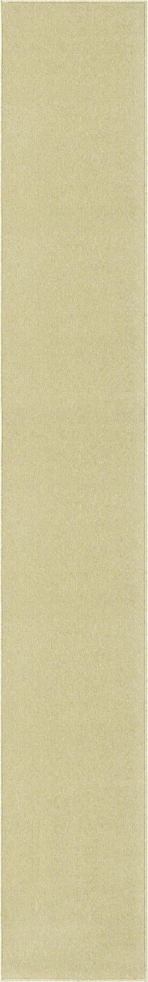 Pastel Green 2' 6 x 16' 5 Everyday Solid Runner Area Rug 100% Polypropylene With Felt Backing Easy Clean Simple Carpet for Minimalist Room Decorating for Sale at Rug Engine