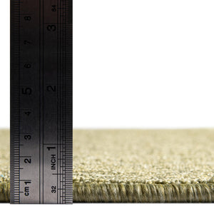 Pastel Green 2' 6 x 20' Everyday Solid Runner Area Rug 100% Polypropylene With Felt Backing Easy Clean Simple Carpet for Minimalist Room Decorating for Sale at Rug Engine