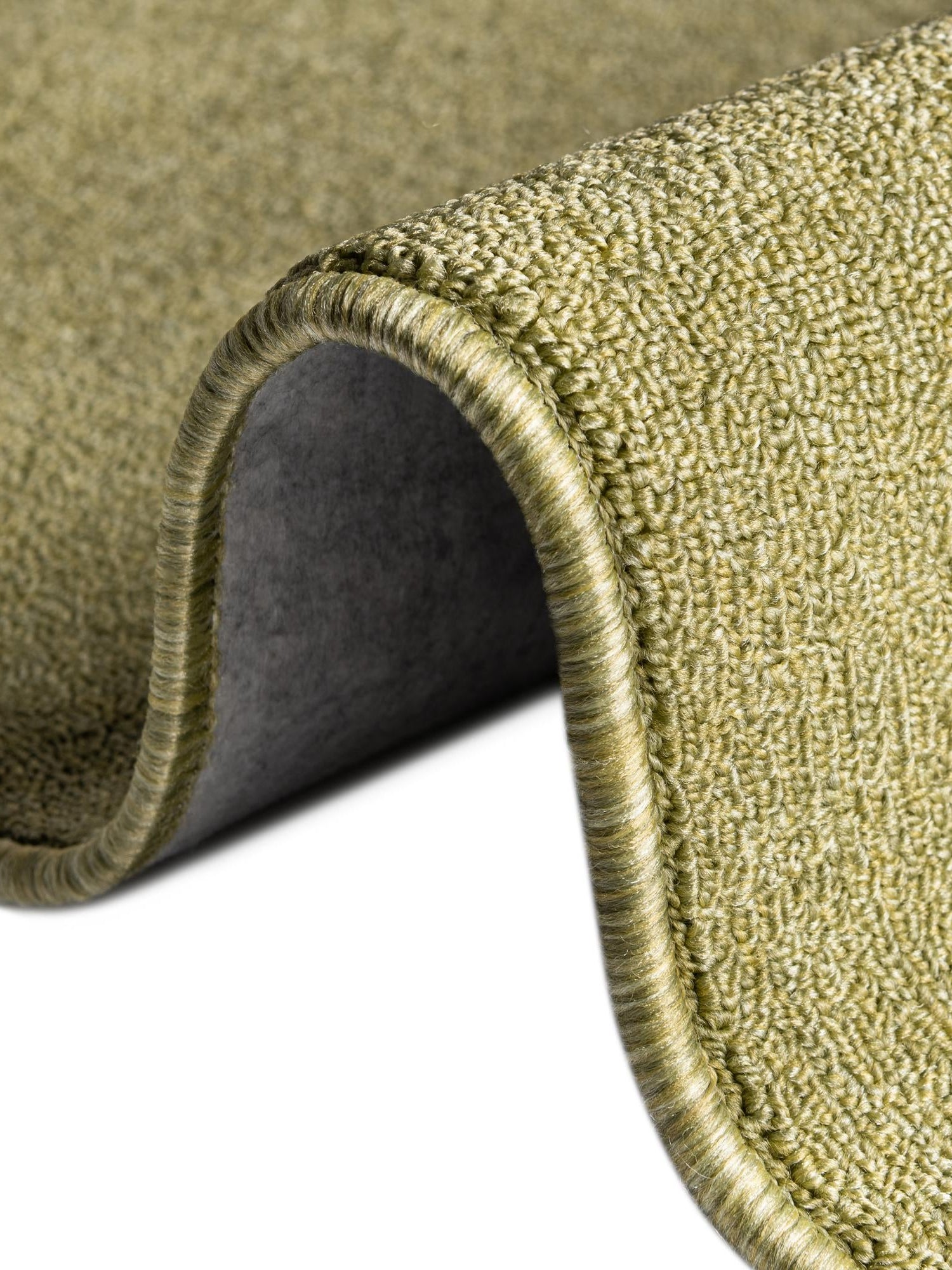 Pastel Green 2' 6 x 16' 5 Everyday Solid Runner Area Rug 100% Polypropylene With Felt Backing Easy Clean Simple Carpet for Minimalist Room Decorating for Sale at Rug Engine