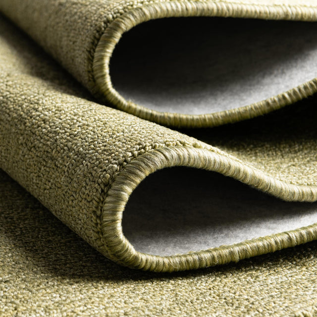 Pastel Green 2' x 6' Everyday Solid Runner Area Rug 100% Polypropylene With Felt Backing Easy Clean Simple Carpet for Minimalist Room Decorating for Sale at Rug Engine