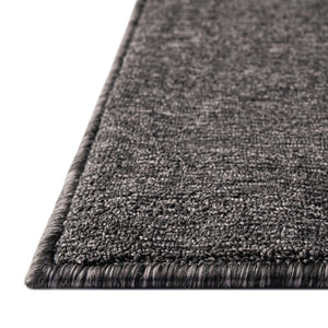 Charcoal 3' 3 x 3' 3 Everyday Solid Square Area Rug 100% Polypropylene With Felt Backing Easy Clean Simple Carpet for Minimalist Room Decorating for Sale at Rug Engine