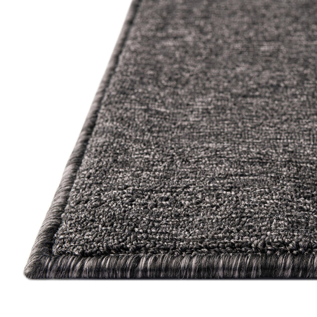 Charcoal 3' 3 x 3' 3 Everyday Solid Square Area Rug 100% Polypropylene With Felt Backing Easy Clean Simple Carpet for Minimalist Room Decorating for Sale at Rug Engine