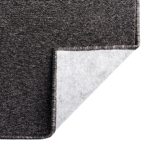 Charcoal 3' 3 x 3' 3 Everyday Solid Square Area Rug 100% Polypropylene With Felt Backing Easy Clean Simple Carpet for Minimalist Room Decorating for Sale at Rug Engine