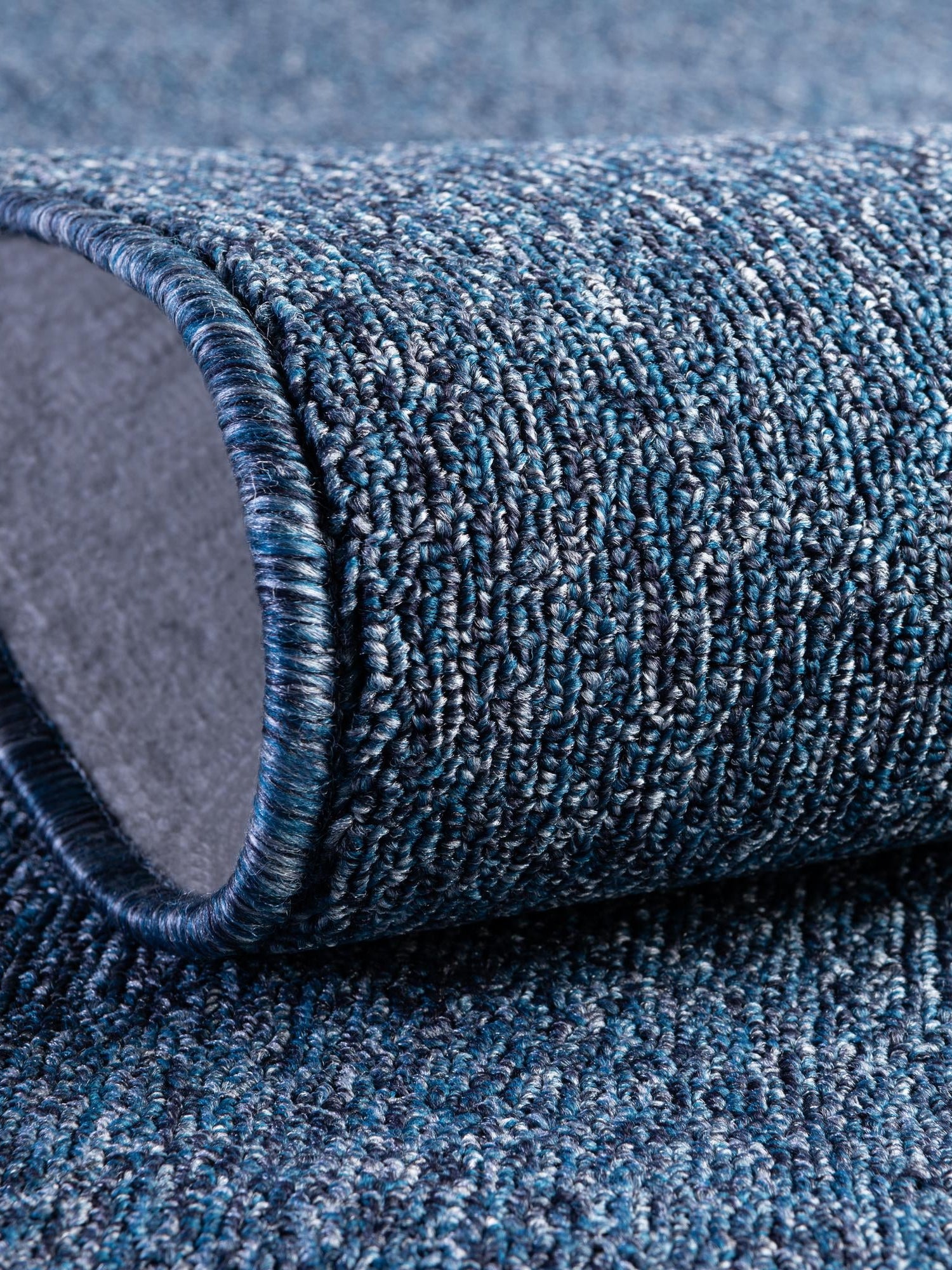 Azure Blue 3' 3 x 3' 3 Everyday Solid Square Area Rug 100% Polypropylene With Felt Backing Easy Clean Simple Carpet for Minimalist Room Decorating for Sale at Rug Engine