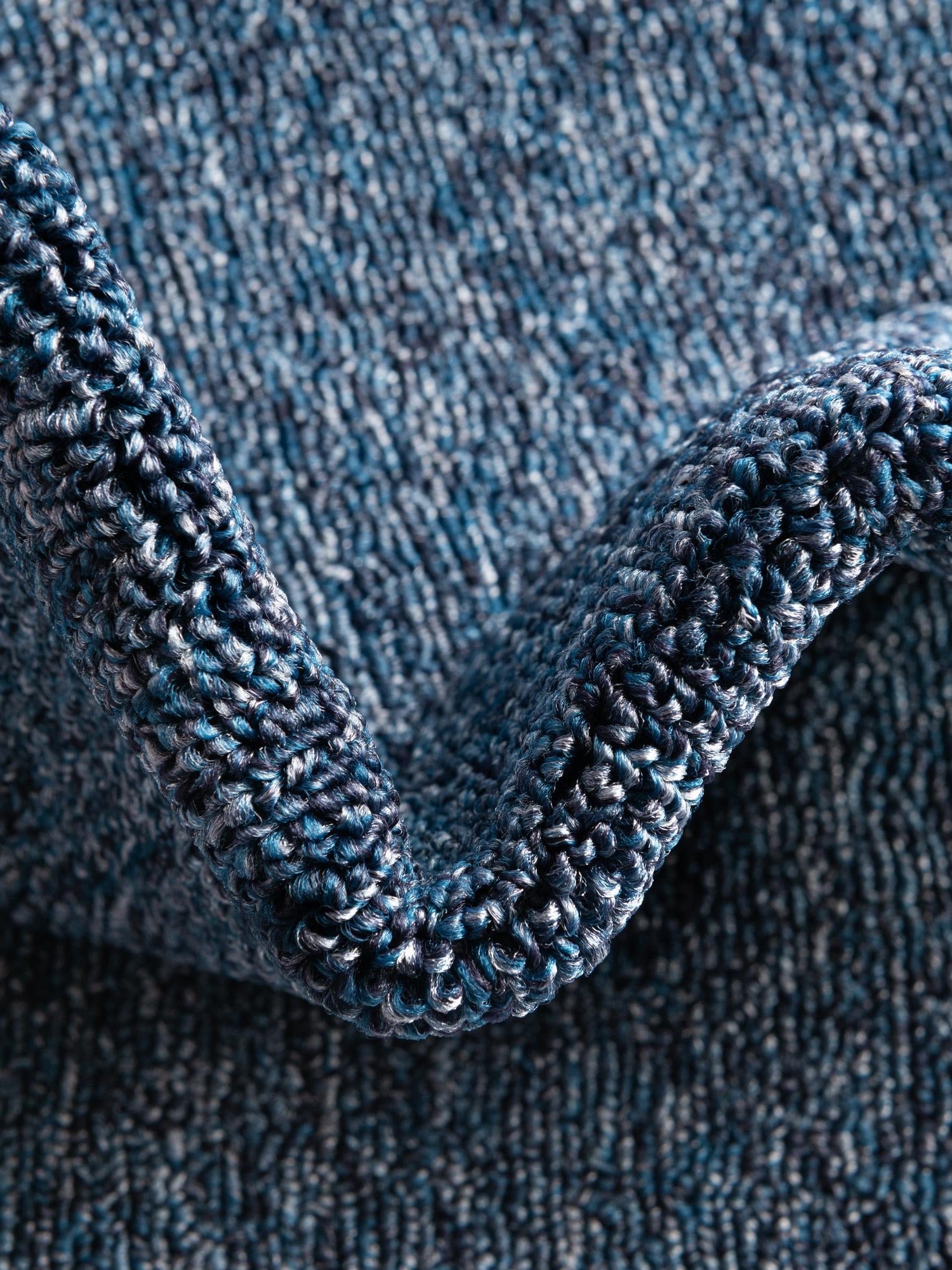 Azure Blue 3' 3 x 3' 3 Everyday Solid Square Area Rug 100% Polypropylene With Felt Backing Easy Clean Simple Carpet for Minimalist Room Decorating for Sale at Rug Engine