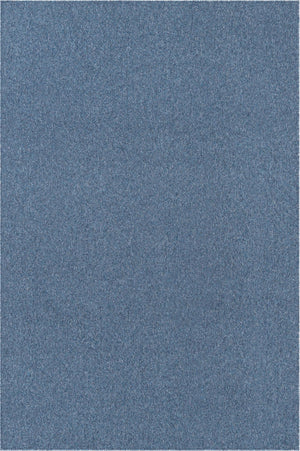 Azure Blue 1' 4 x 1' 4 Everyday Solid Sample Area Rug 100% Polypropylene With Felt Backing Easy Clean Simple Carpet for Minimalist Room Decorating for Sale at Rug Engine