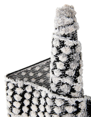 Charcoal 2' x 3' 2 Cherokee Rectangle Area Rug 100% Polypropylene With Cotton Backing Modern Geometric Carpet for Home Decor Interior Design Rooms for Sale at Rug Engine