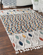 Multicolor 3' 3 x 5' 3 Cherokee Rectangle Area Rug 100% Polypropylene With Cotton Backing Modern Geometric Carpet for Home Decor Interior Design Rooms for Sale at Rug Engine