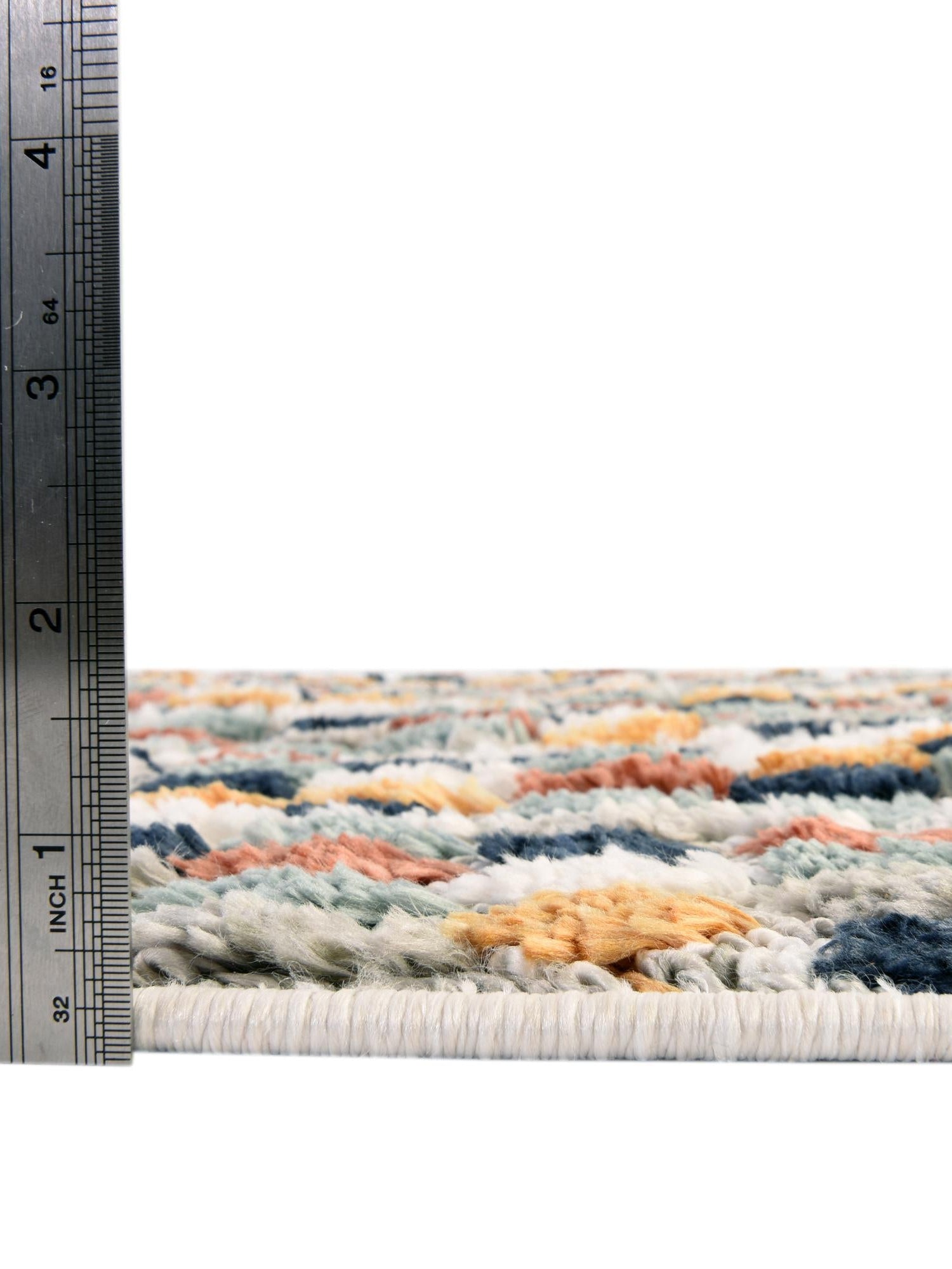 Multicolor 2' 7 x 19' 8 Cherokee Runner Area Rug 100% Polypropylene With Cotton Backing Modern Geometric Carpet for Home Decor Interior Design Rooms for Sale at Rug Engine