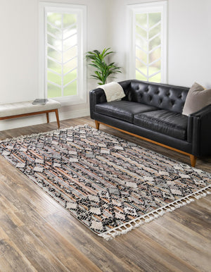 Rust Multicolor 2' x 3' 2 Cherokee Rectangle Area Rug 100% Polypropylene With Cotton Backing Modern Geometric Carpet for Home Decor Interior Design Rooms for Sale at Rug Engine