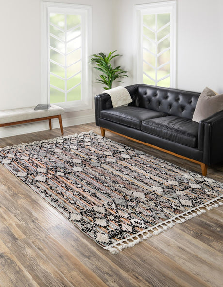 Rust Multicolor 2' x 3' 2 Cherokee Rectangle Area Rug 100% Polypropylene With Cotton Backing Modern Geometric Carpet for Home Decor Interior Design Rooms for Sale at Rug Engine