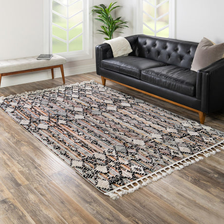 Rust Multicolor 2' x 3' 2 Cherokee Rectangle Area Rug 100% Polypropylene With Cotton Backing Modern Geometric Carpet for Home Decor Interior Design Rooms for Sale at Rug Engine
