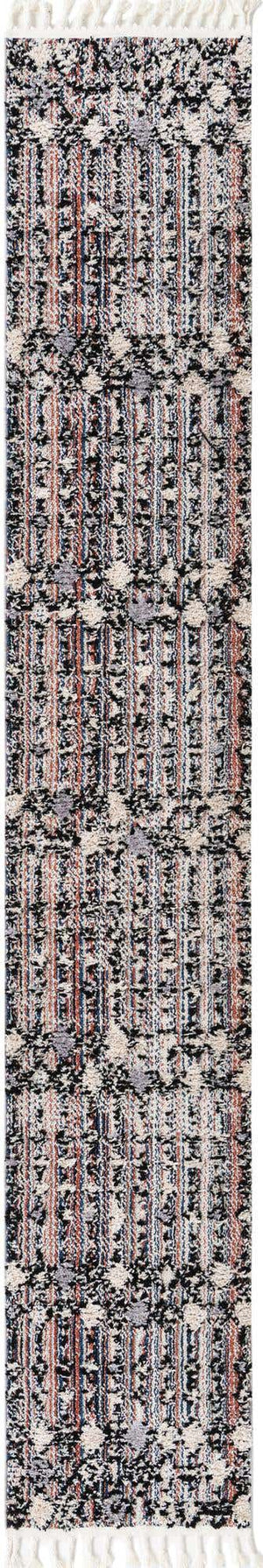 Rust Multicolor 2' x 12' Cherokee Runner Area Rug 100% Polypropylene With Cotton Backing Modern Geometric Carpet for Home Decor Interior Design Rooms for Sale at Rug Engine