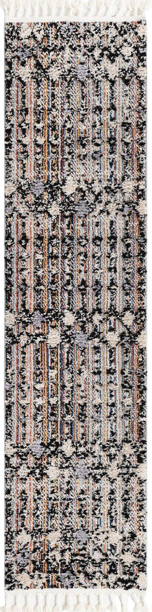 Rust Multicolor 2' x 8' Cherokee Runner Area Rug 100% Polypropylene With Cotton Backing Modern Geometric Carpet for Home Decor Interior Design Rooms for Sale at Rug Engine