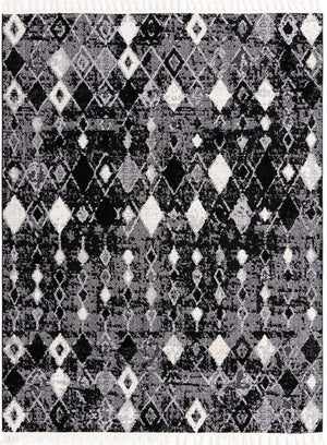 Fossil Gray 7' 10 x 10' Cherokee Rectangle Area Rug 100% Polypropylene With Cotton Backing Modern Geometric Carpet for Home Decor Interior Design Rooms for Sale at Rug Engine