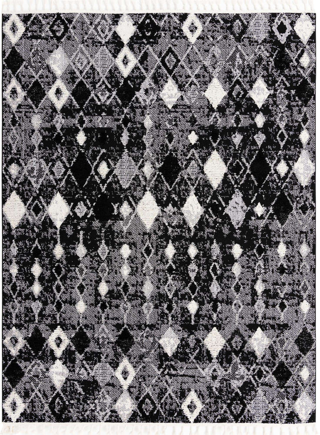 Fossil Gray 7' 10 x 10' Cherokee Rectangle Area Rug 100% Polypropylene With Cotton Backing Modern Geometric Carpet for Home Decor Interior Design Rooms for Sale at Rug Engine