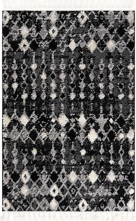 Fossil Gray 4' x 6' Cherokee Rectangle Area Rug 100% Polypropylene With Cotton Backing Modern Geometric Carpet for Home Decor Interior Design Rooms for Sale at Rug Engine